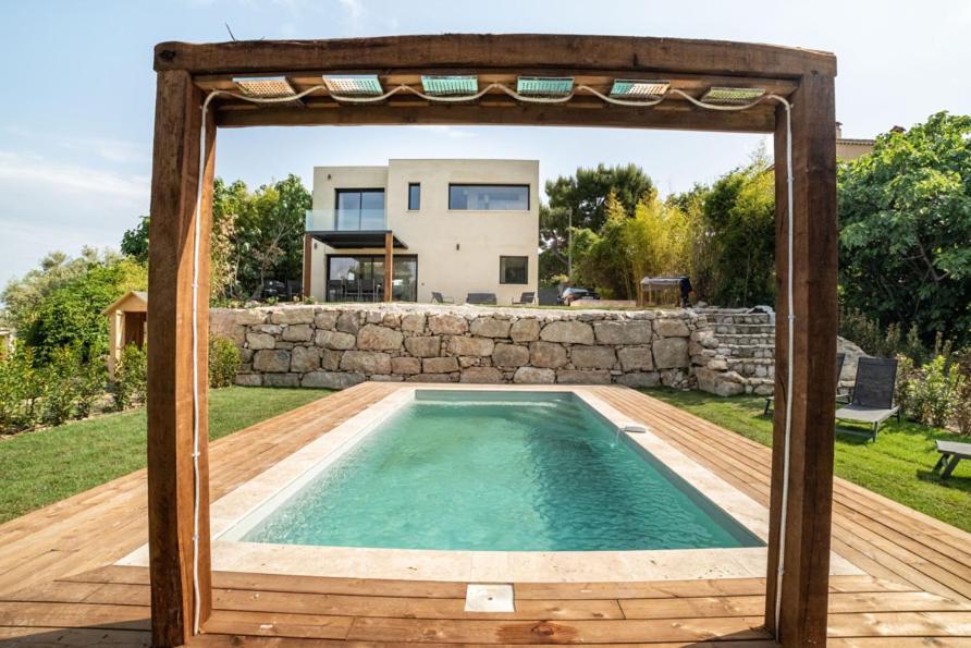 Saint Paul De Vence A La Vue Imprenable Villa Dış mekan fotoğraf