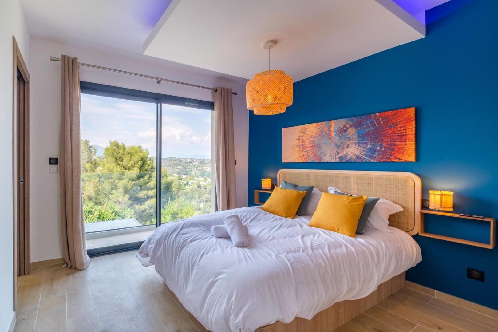 Saint Paul De Vence A La Vue Imprenable Villa Dış mekan fotoğraf